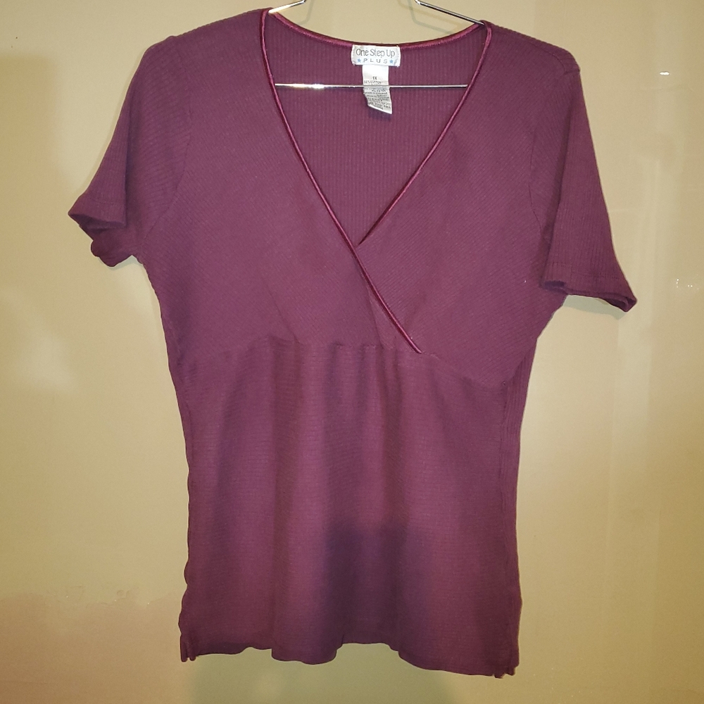 One Step Up Plus Shirt sz 1X